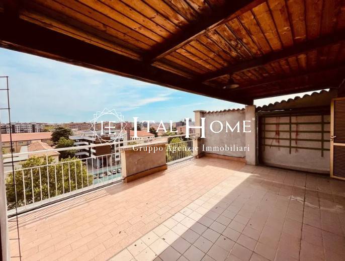 INCREDIBILE ATTICO E SUPER ATTICO CON TERRAZZO!!